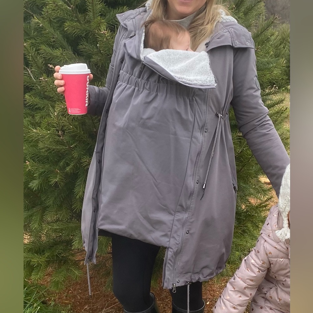 Seraphine Maternity 3 in 1 Babywearing Coat Parka